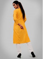 Staring Embroidered Party Wear Kurti