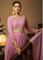 Staring Lavender Trendy Salwar Suit