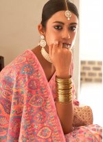 Staring Pashmina Wedding Designer Contemporary Style Saree