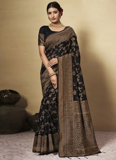 Stylish Weaving Ceremonial Contemporary Style Saree