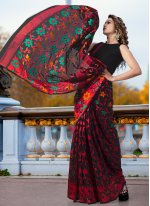 Subtle Cotton Silk Fancy Multi Colour Traditional Saree