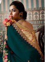 Subtle Fancy Fabric Resham Designer Saree