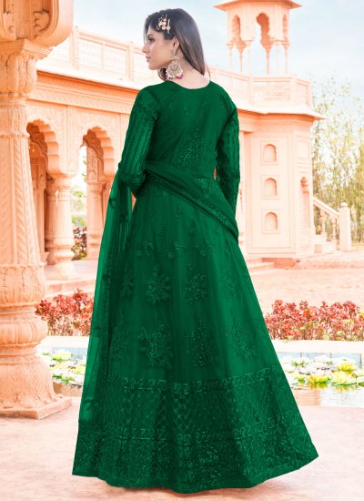 Sumptuous Embroidered Long Length Salwar Suit