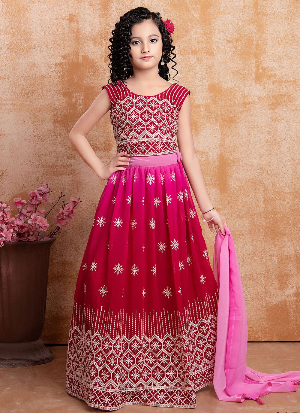 Buy Designer Kids Lehenga Choli, Kids Traditional Dress, Baby Girls Lehenga  Ready to Wear Full Stitched 1 to 15 Years Size, Indian Kids Wear Online in  India - Etsy