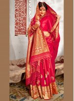 Superb Weaving Banarasi Silk Traditional Designer Saree