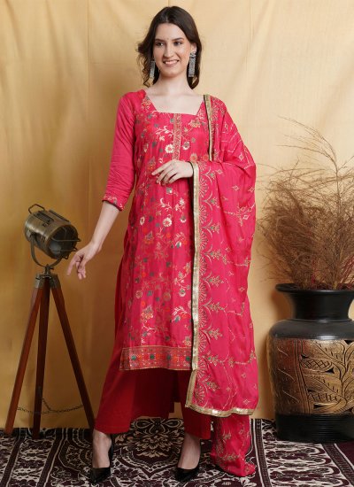 Superlative Palazzo Salwar Suit For Party