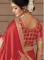 Swanky Designer Traditional Saree For Engagement