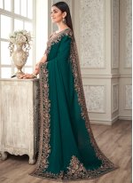 Swanky Traditional Saree For Wedding
