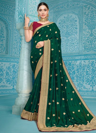 Tamannaah Bhatia Silk Embroidered Traditional Designer Saree