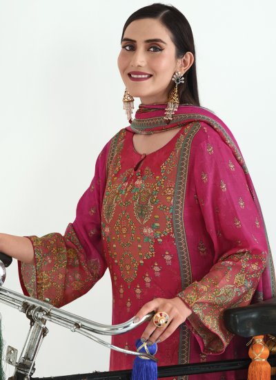 Tempting Pashmina Digital Print Trendy Salwar Suit