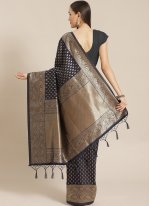 Thrilling Woven Silk Designer Saree