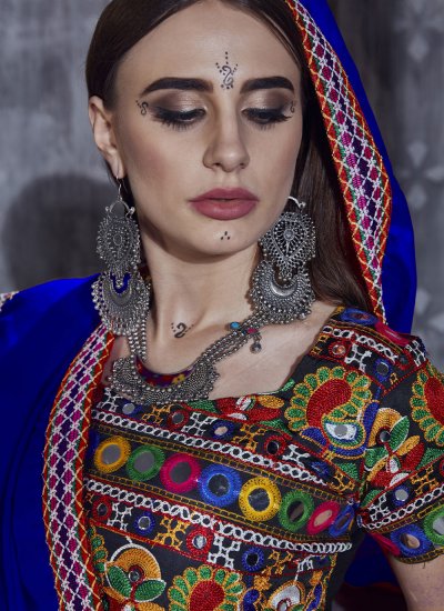 Transcendent Art Silk Embroidered Lehenga Choli