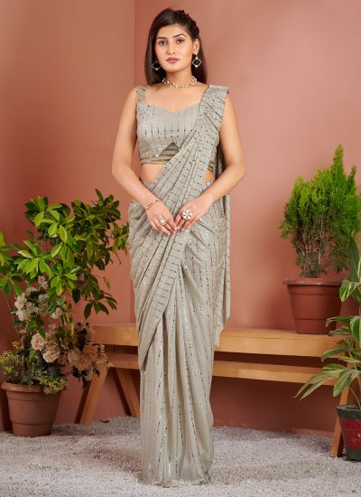 Transcendent Fancy Imported Trendy Saree