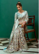 Trendy Saree Zari Cotton in Multi Colour
