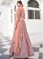 Trendy Silk Lace Lehenga Choli