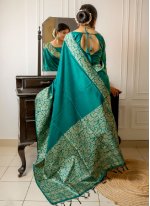 Unique Border Handloom silk Contemporary Saree