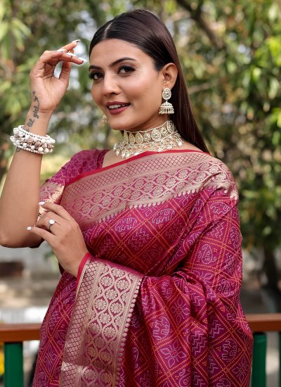 Unique Traditional Saree For Engagement