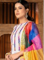 Vivid Multi Colour Salwar Suit