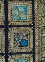 Weaving Art Silk Traditional Designer Saree in Black