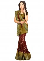 Whimsical Fancy Art Silk Designer Traditional Saree
