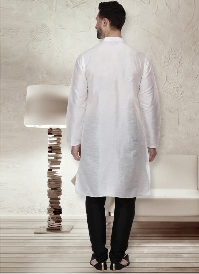 White Wedding Kurta Pyjama