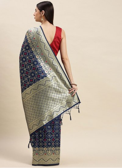 
                            Winsome Grey Designer Traditional Saree