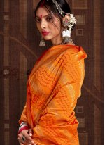 Yellow Fancy Fancy Fabric Traditional Designer Saree