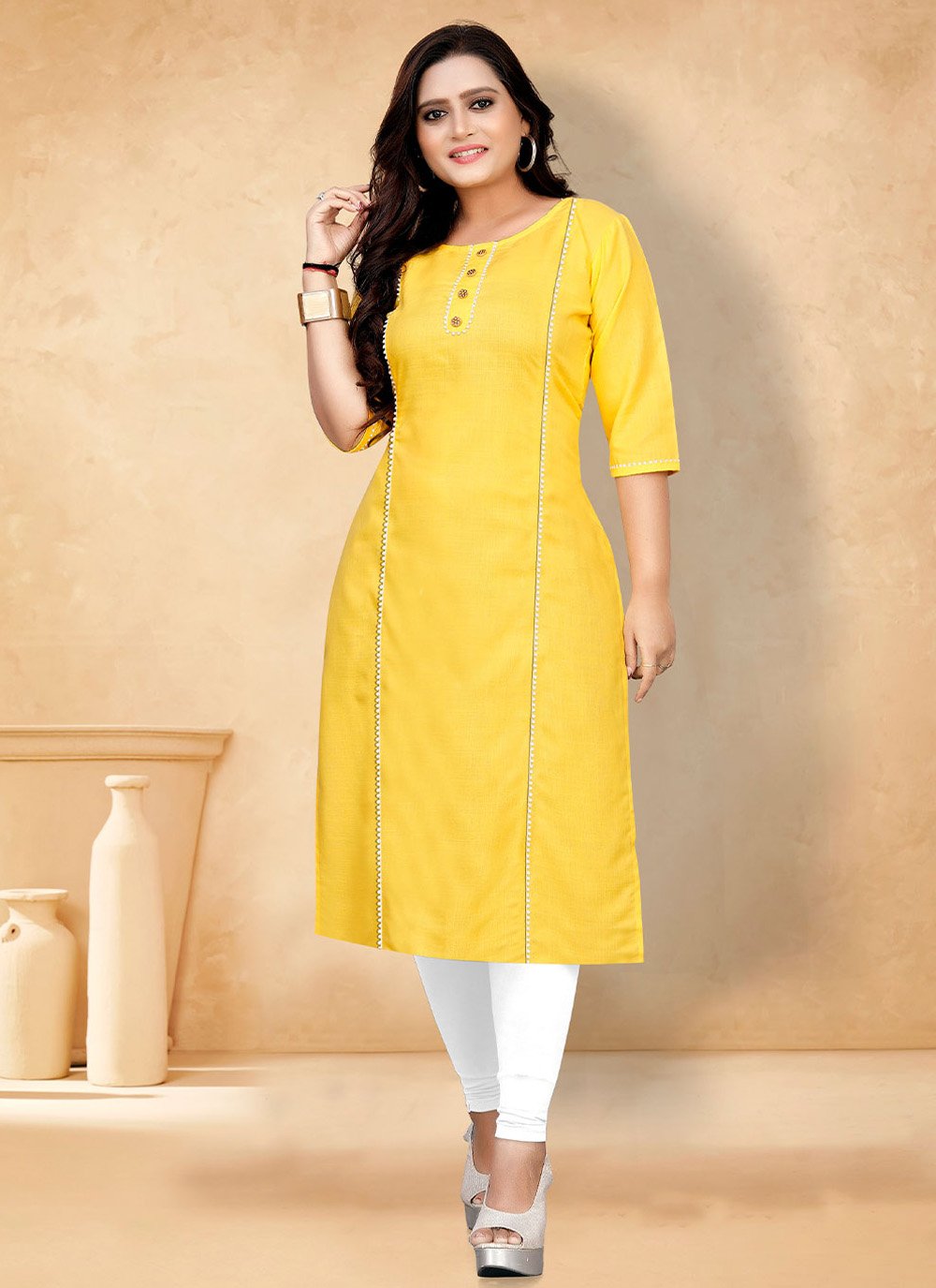 Plain kurtis 2024