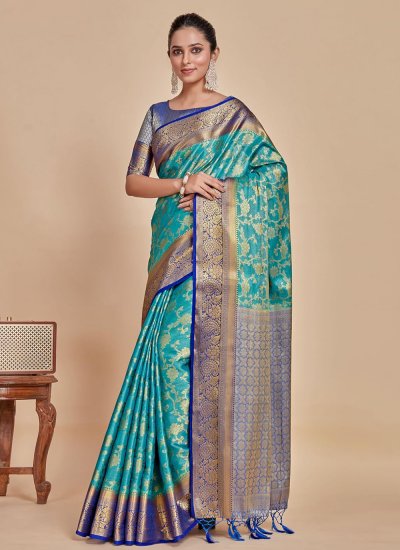 Alluring Weaving Reception Trendy Saree