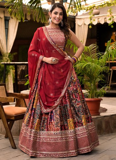 Yellow Lehenga Cholis: Buy Latest Indian Designer Yellow Ghagra Choli Online  - Utsav Fashion | Cotton lehenga, Navratri dress, Lehenga choli online