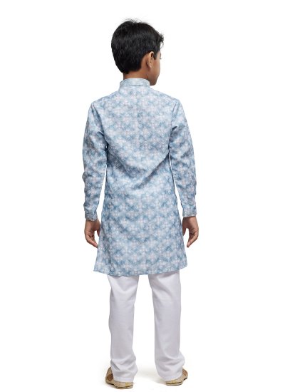 
                            Aristocratic Cotton Ceremonial Kurta Pyjama