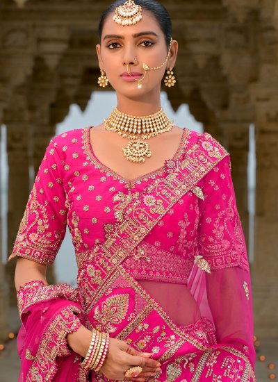 Bedazzling Rani Bridal Lehenga Choli