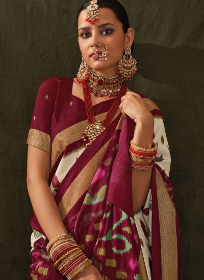 Breathtaking Silk Ceremonial Classic Saree