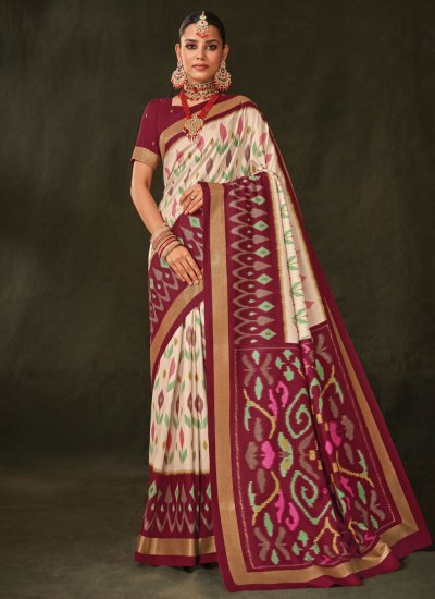 Breathtaking Silk Ceremonial Classic Saree