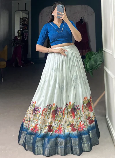 Cotton silk lehenga choli hotsell