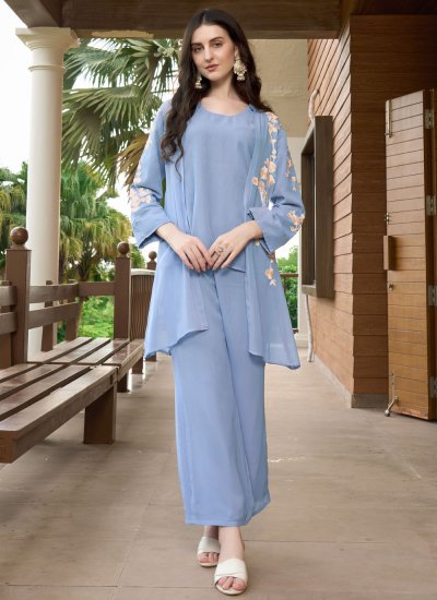 sachin and babi light blue dress The Nesavu online Designer Indian kidswear and Indie Casual Wear