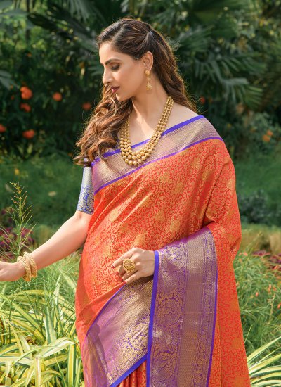 Charismatic Weaving Banarasi Silk Classic Saree