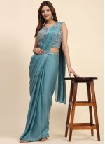 Charming Embroidered Imported Trendy Saree