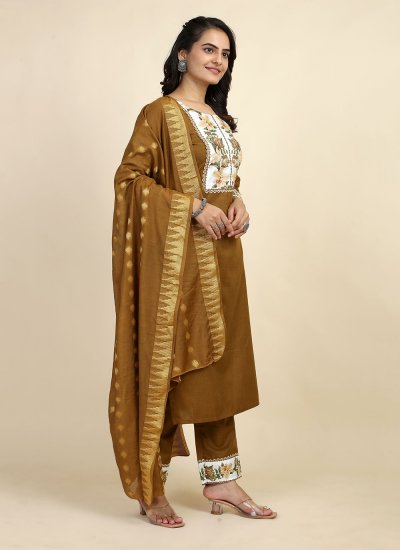 Delectable Designer Cotton Readymade Salwar Suit