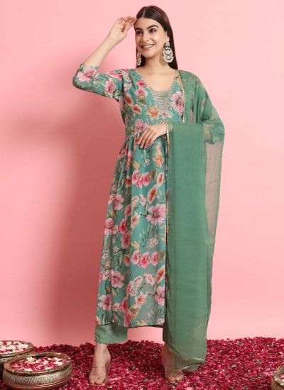 Delectable Embroidered Festival Salwar Suit