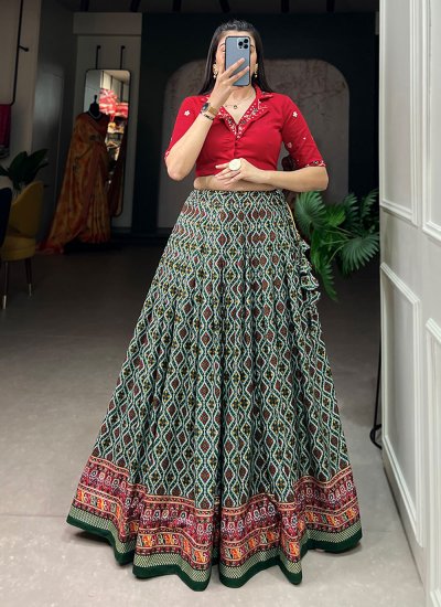 Teal Green Bridesmaid Sangeet Lehenga Choli In Georgette SRF120995 –  ShreeFashionWear