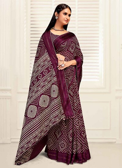 Dignified Silk Zari Trendy Saree