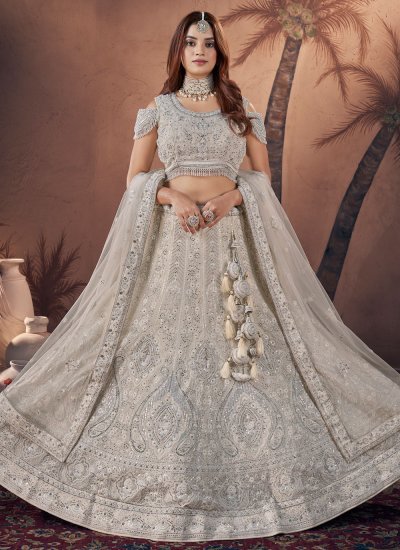 White Silk Lehenga Choli With Peach Dupatta, Indian Designer Lehenga, Crop  Top Skirt, Wedding Lehenga, Lehenga Choli, Ready-made Lehenga - Etsy