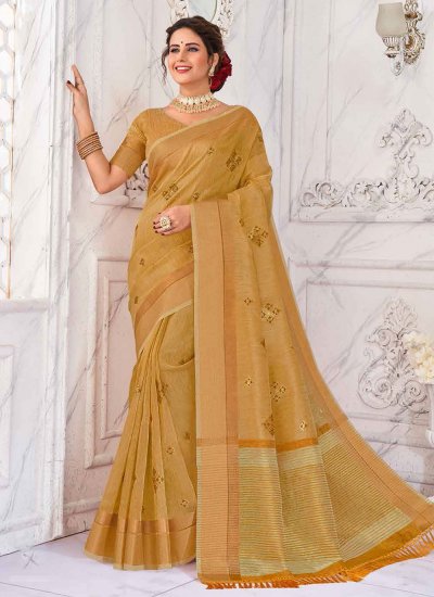 Ethnic Contemporary Saree For Party
