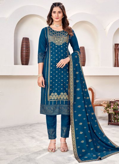 Exceptional Printed Morpeach  Rayon Salwar Suit