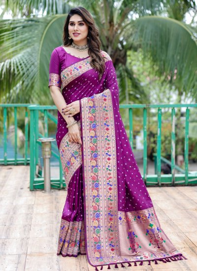 Exceptional Silk Ceremonial Trendy Saree