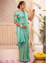 Exceptional Woven Party Trendy Saree