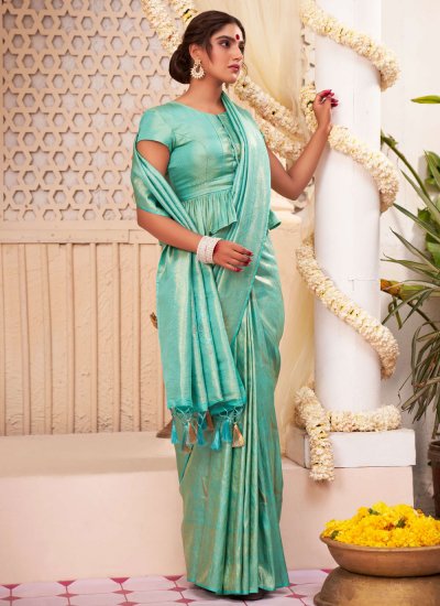 Exceptional Woven Party Trendy Saree
