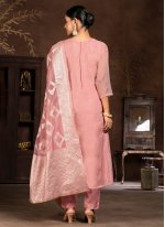 Fantastic Rose Pink Trendy Salwar Kameez