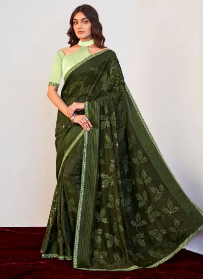 Gripping Brasso Party Classic Saree
